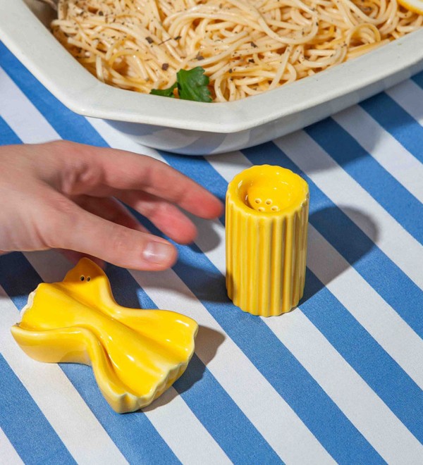 Набор из солонки и перечницы dolce vita, farfalle & macaroni