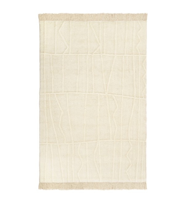 Ковер из новозеландской шерсти и хлопка raipur из коллекции ethnic, 120х180см