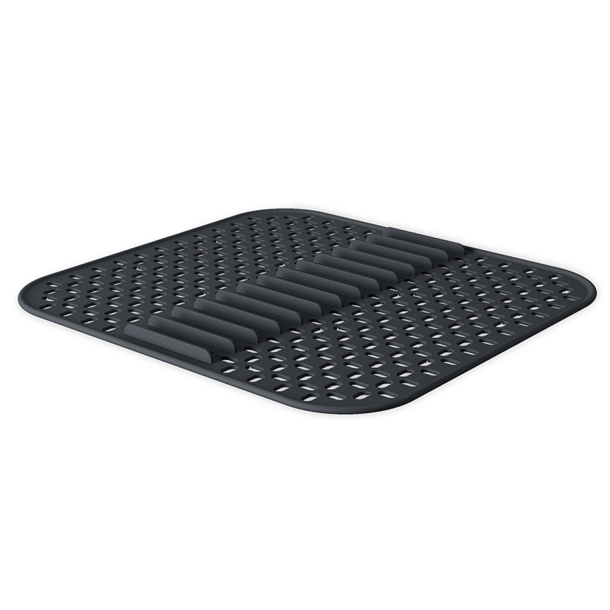 Подложка-сушилка для раковины sling, 27x28,7 см, серая