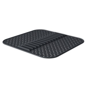 Подложка-сушилка для раковины sling, 27x28,7 см, серая