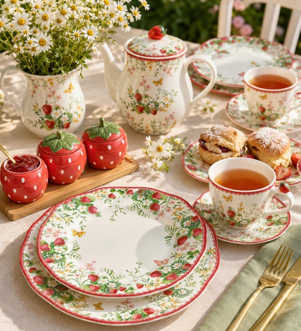 Молочник jardin des fraises, 220 мл