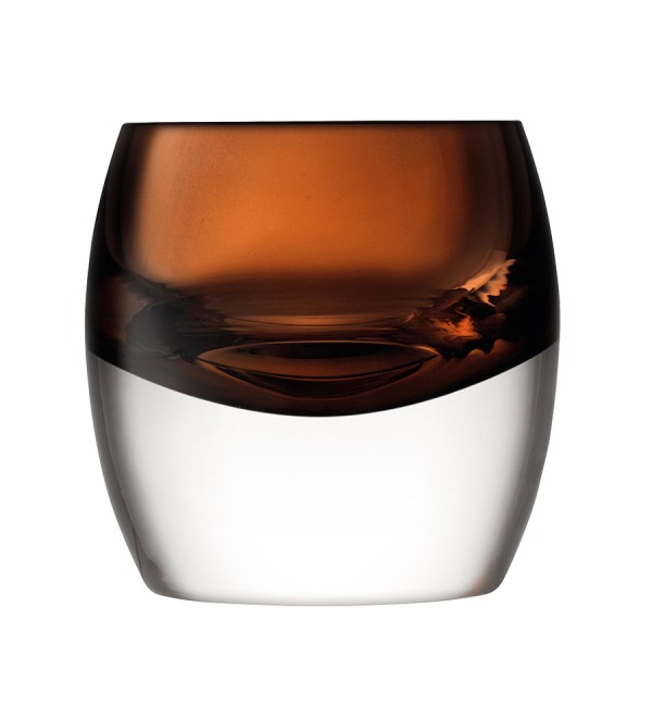 Набор низких стаканов whisky club, 230 мл, коричневый, 2 шт.