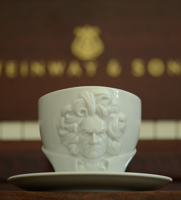 Чайная пара talent, ludwig van beethoven, 260 мл, белая