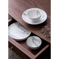 Набор тарелок marble, D21 см, 2 шт.