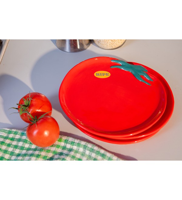Тарелка сервировочная tomato, D24 см
