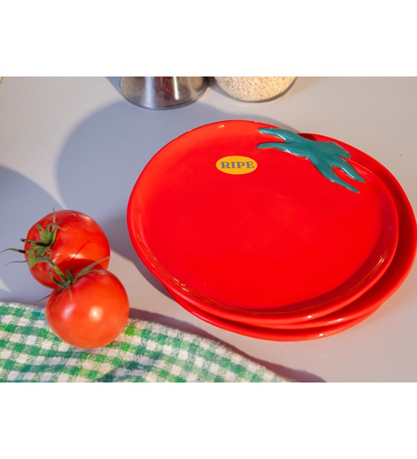 Тарелка сервировочная tomato, D24 см