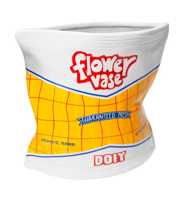 Ваза для цветов corner shop, chips bag, 17 см