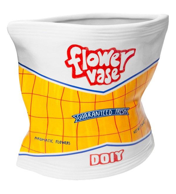 Ваза для цветов corner shop, chips bag, 17 см