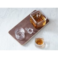Набор для виски на деревянном подносе cask, 3 пред.