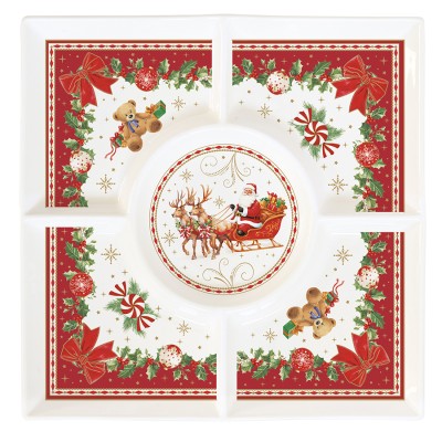 Блюдо сервировочное christmas heritage, 25х25 см