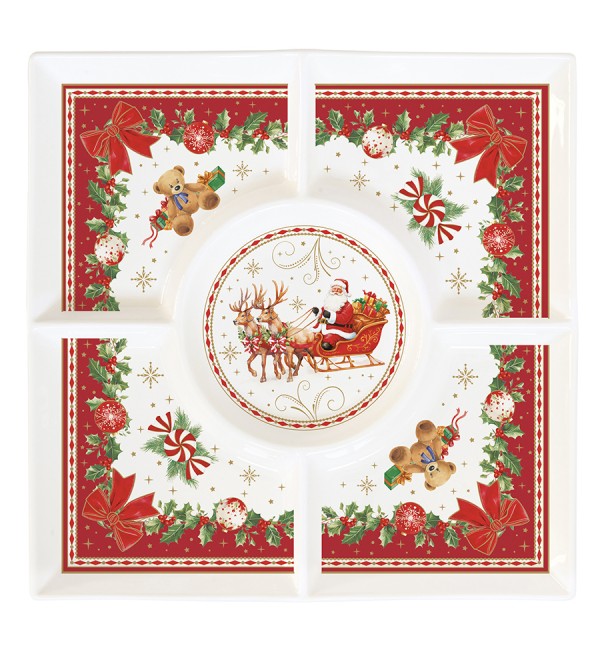 Блюдо сервировочное christmas heritage, 25х25 см