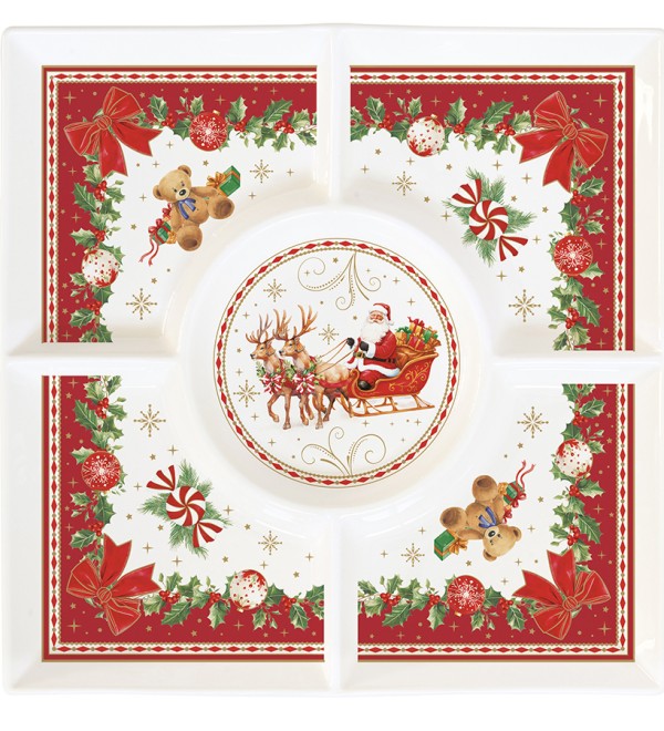 Блюдо сервировочное christmas heritage, 25х25 см