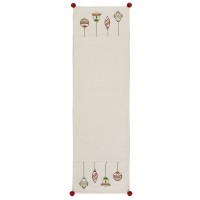 Дорожка с вышивкой christmas decorations из коллекции new year essential, 45х150 см