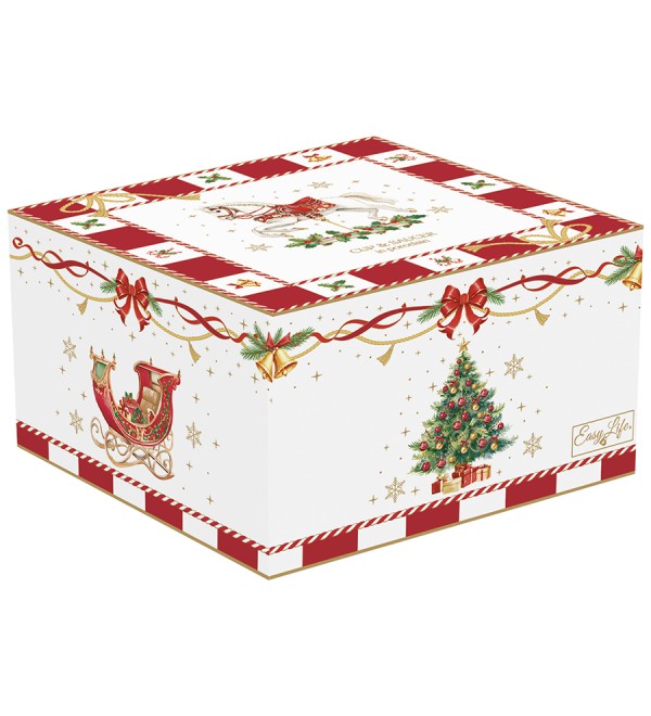 Чашка с блюдцем christmas tale, 200 мл