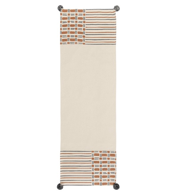 Дорожка на стол с геометрическим рисунком abstract play из коллекции ethnic, 45х150 см