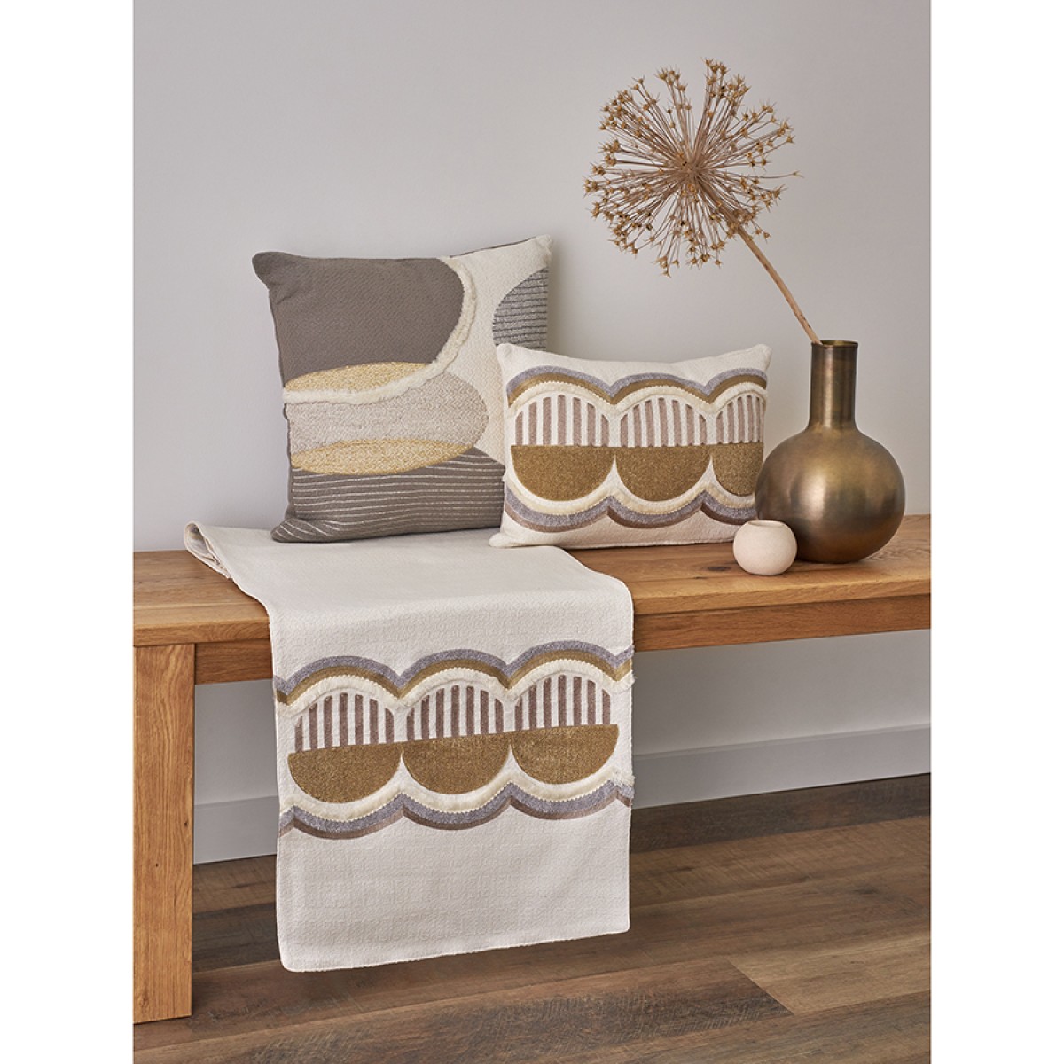 Дорожка на стол chic beige из коллекции essential, 45х150 см