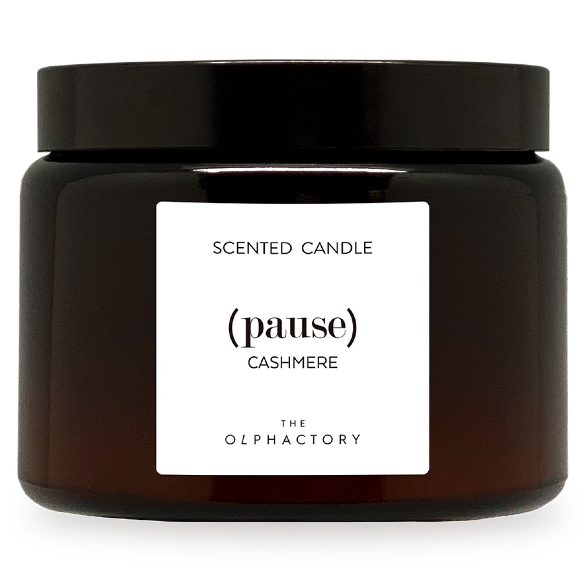 Свеча ароматическая the olphactory, pause, cashmere, 60 ч