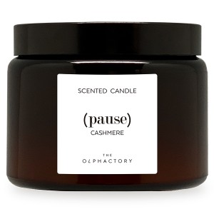 Свеча ароматическая the olphactory, pause, cashmere, 60 ч