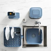 Контейнер для мытья посуды wash&drain™, синий