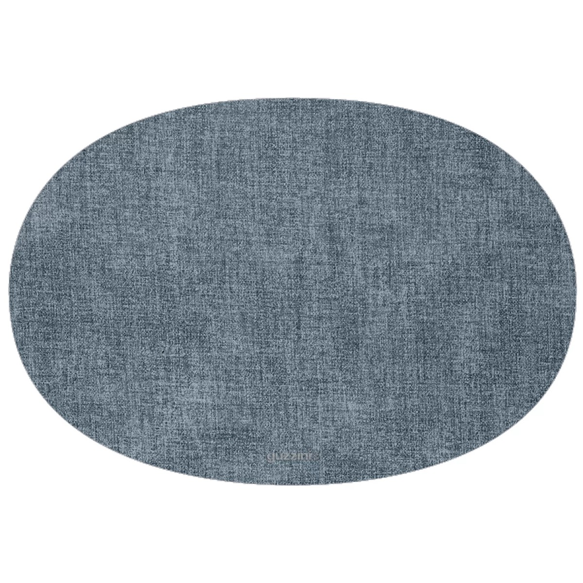 Салфетка подстановочная овальная двухсторонняя fabric, синяя