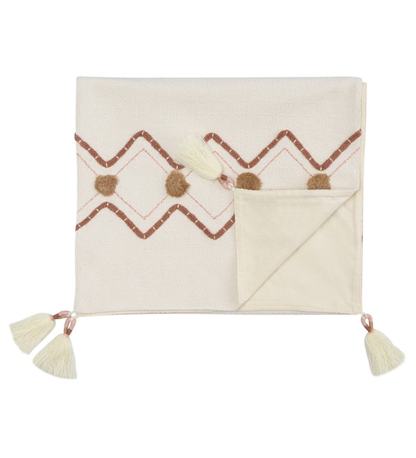 Дорожка на стол с вышивкой geometry из коллекции ethnic, 45х150 см