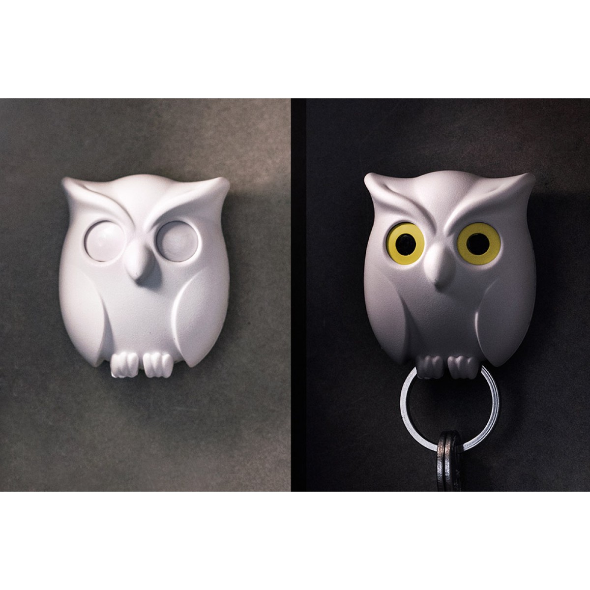 Держатель для ключей night owl, белый