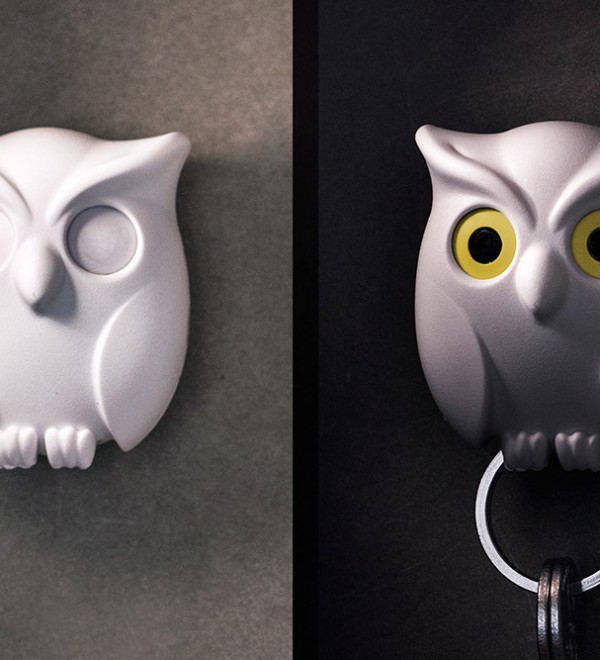 Держатель для ключей night owl, белый