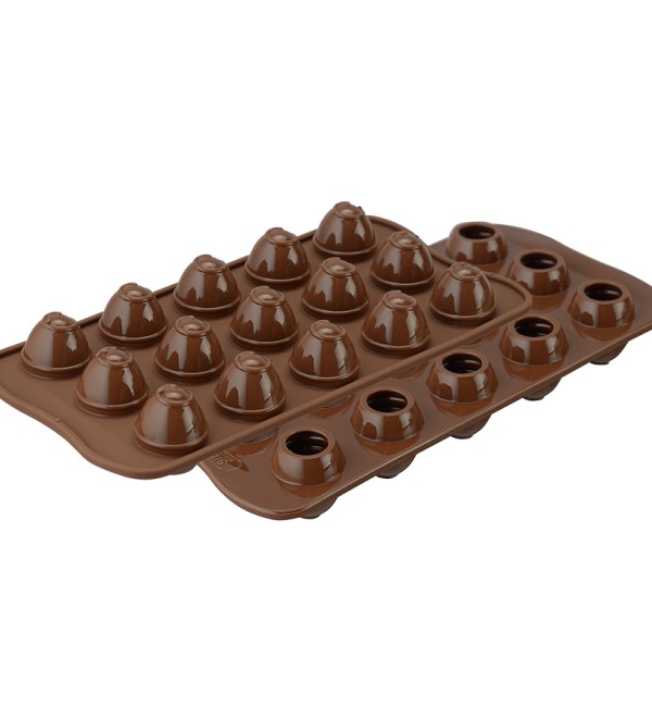 Форма для приготовления конфет choco spiral силиконовая