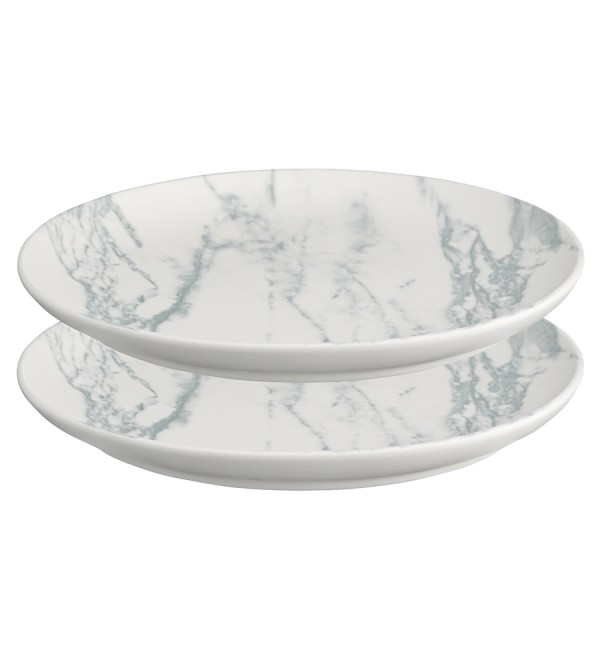 Набор тарелок marble, D21 см, 2 шт.