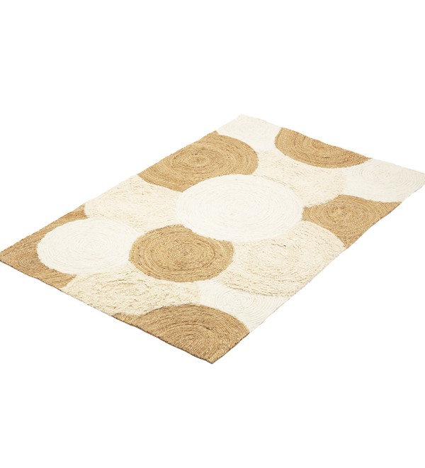 Ковер из джута, шерсти из хлопка agra из коллекции ethnic, 120х180см
