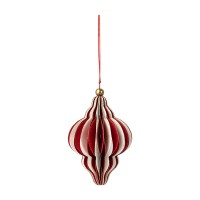 Набор новогодних украшений из бумаги Винтажное Рождество из коллекции new year essential, 4шт.