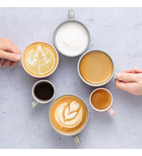 Чашка для каппучино cafe concept 400 мл темно-серая
