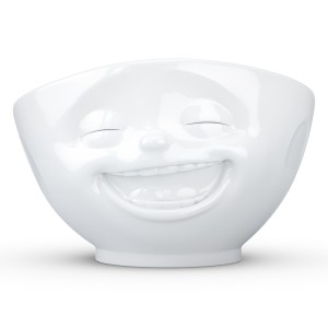 Чаша laughing, 500 мл, белая