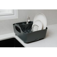 Сушилка для посуды tub, темно-серая