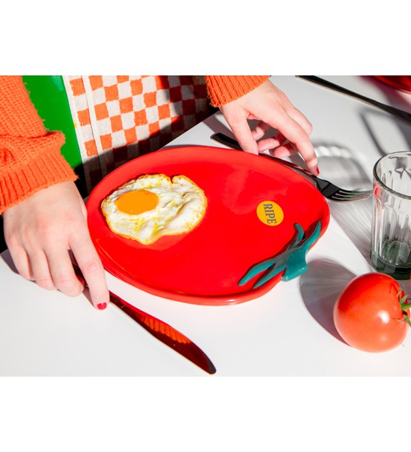 Тарелка сервировочная tomato, D24 см