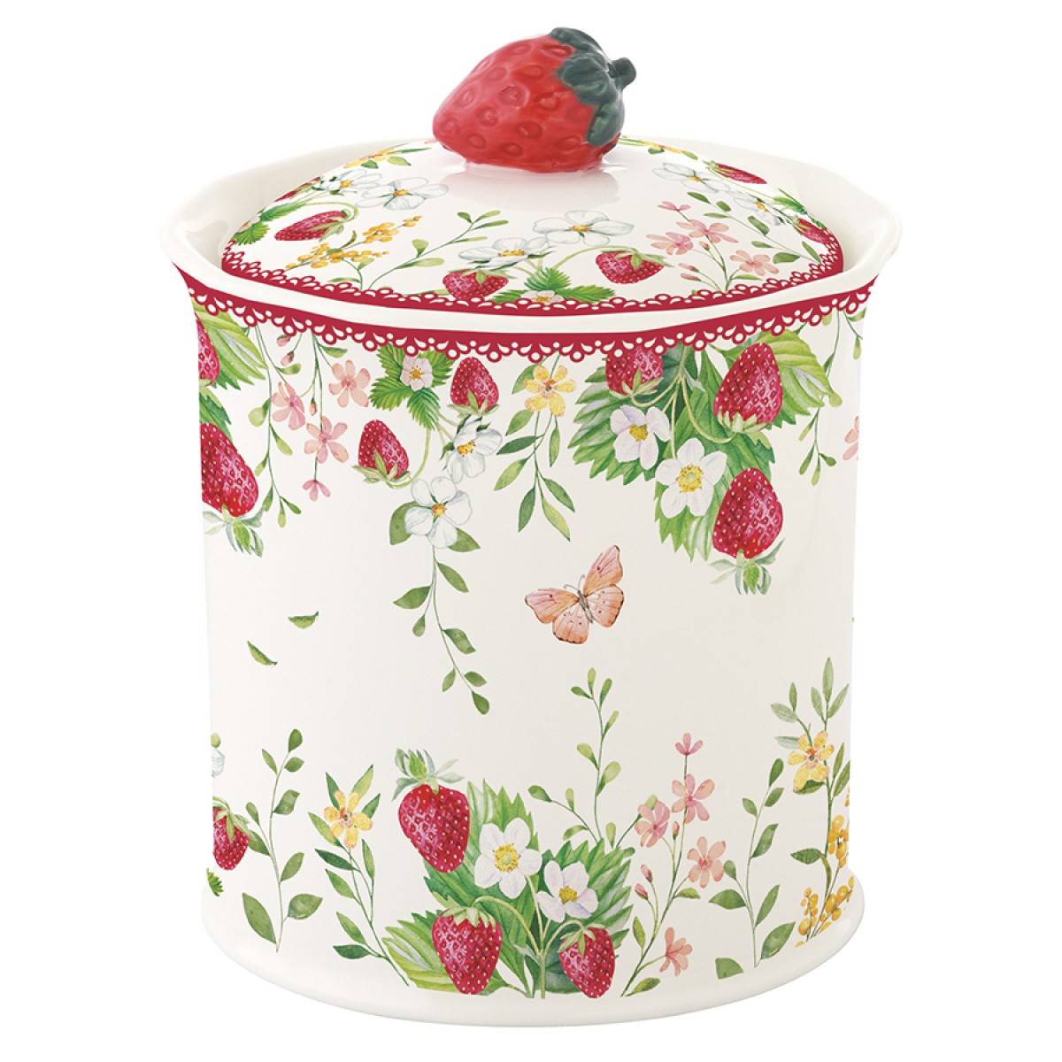 Банка для хранения jardin des fraises, 11х14 см
