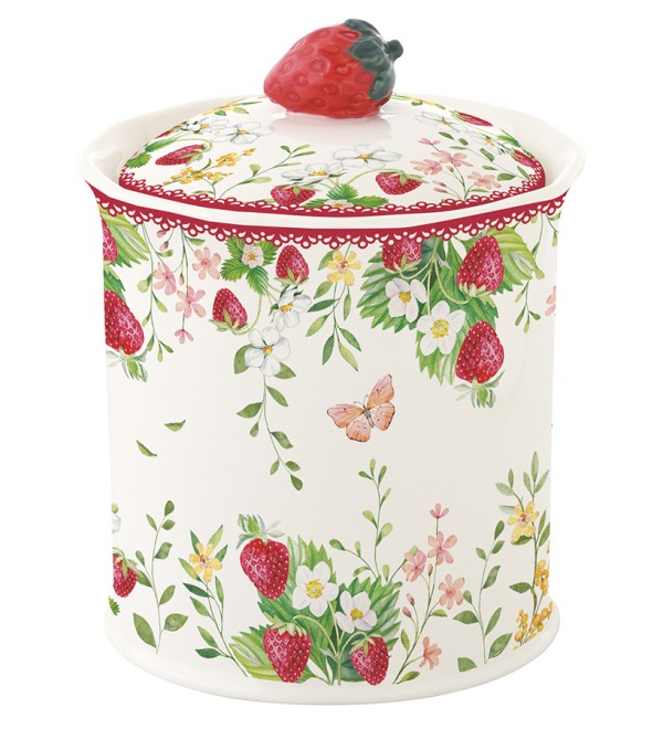 Банка для хранения jardin des fraises, 11х14 см