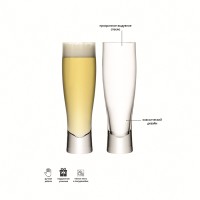 Набор бокалов для лагера bar, 550 мл, 2 шт.
