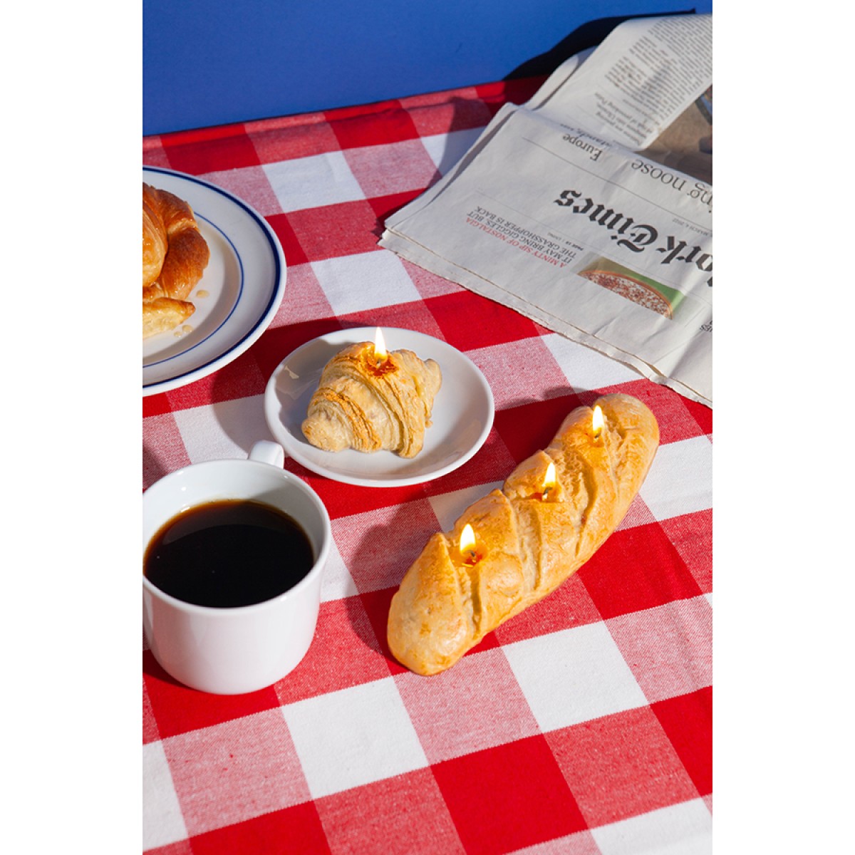 Свеча 3-d good morning, baguette, 20,8 см