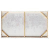 Панно декоративное fleur, 80х140 см, бежевое