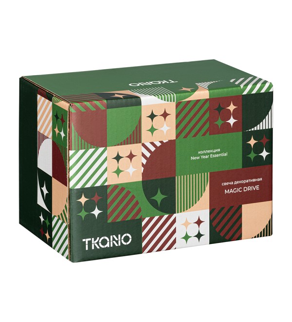 Свеча декоративная magic drive из коллекции new year essential, 10,5 см