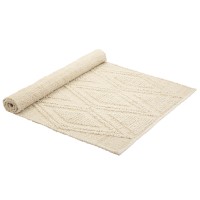 Ковер из шерсти и переработанного хлопка shillong из коллекции ethnic, 120х180см