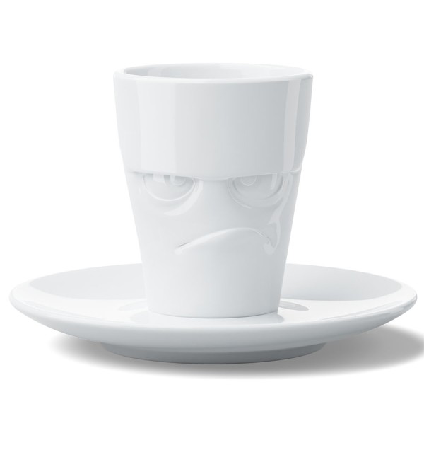 Кофейная пара grumpy, 80 мл, белая