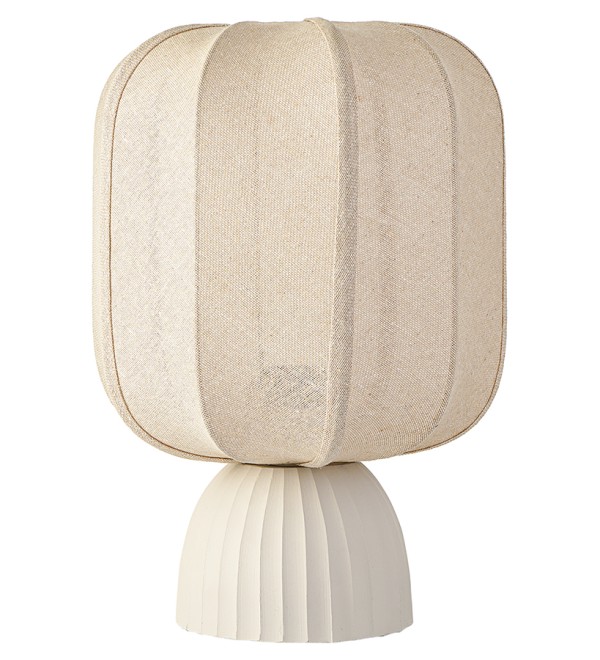 Лампа настольная texture rib, 27х39 см, бежевая