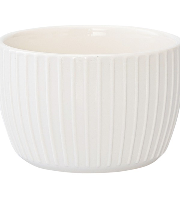 Набор из 3 чаш на деревянной подставке soft ripples, dual glazing, 200 мл