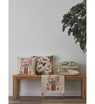 Подушка декоративная forest flower из коллекции ethnic, 45х45 см