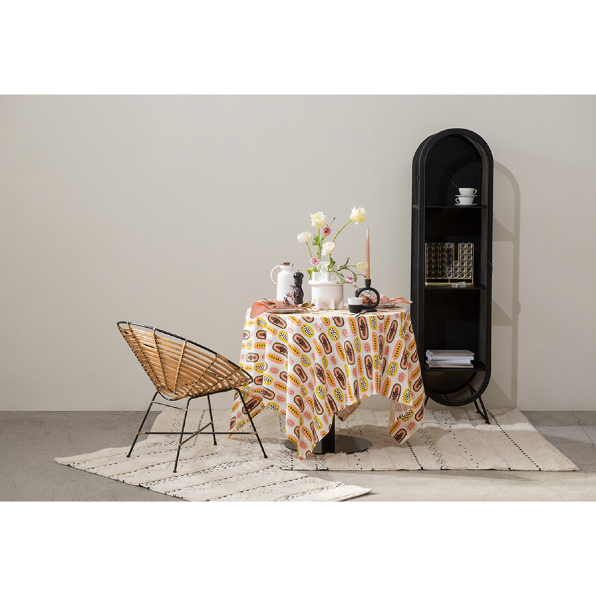 Скатерть на стол с принтом passion fruit из коллекции wild, 170х250 см