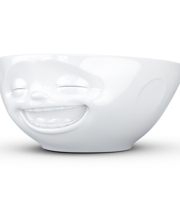 Чаша laughing, 350 мл, белая