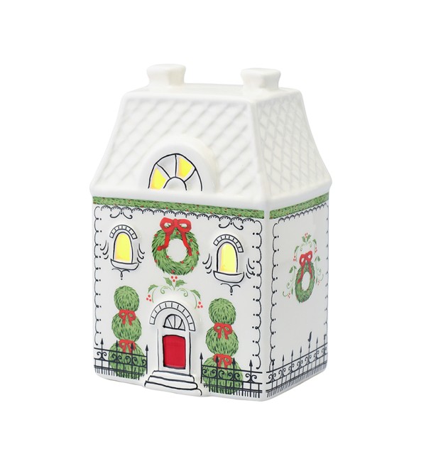 Домик с подсветкой olgod из коллекции new year essential, 16 см