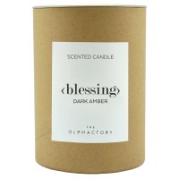 Свеча ароматическая the olphactory, blessing, dark amber, 40 ч